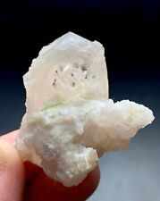 170 carat beautiful Morganite with tourmaline crystal specimen From Afghanistan picture