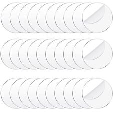 30 Pieces Acrylic Disc Clear Acrylic Circle Blanks Round Acrylic Sheets Trans... picture