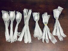 New Cambridge Stainless China O Three Place Settings Forks, Knives, Spoons picture