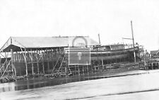 Mathews Ship Yards Boat Dock Hoquiam Washington WA 8x10 Reprint picture