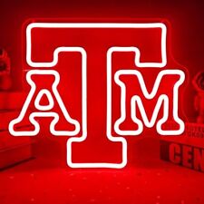 Texas A&M University Neon Signs for Wall Decor TU Neon Light Sign LED Signs AM picture