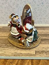 Rare 2006 Wee Forest Folk A STITCH IN TIME Colonial Special Christmas Ed RETIRED picture