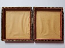 Antique Full EMPTY Frame Photo Case 6th Plate Daguerreotype Tintype Ambrotype picture