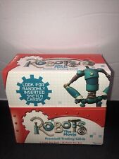 Robots The Movie Hobby Trading Card Box 36 Sealed Packs Inkworks 2006 OPEN BOX picture