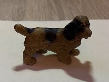 Vintage Hubley 3.25 Inch Cast Iron Cocker Spaniel Dog Paperweight figurine rare  picture