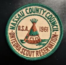 Boy Scout Onteora Scout Reservation 1961 Patch - 3