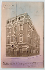 Postcard Embossed 1907 Elks Club Home in Philadelphia , PA. picture