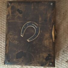 Antique LATE 1800's Photo Album With Old Cabinet Card Photos- 40 Photos Total picture