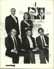 1986 Press Photo Colleen Dewhurst & Phil Patterson on Showtime Awards special. picture