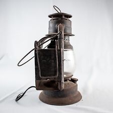 1880s Old Rustic Dietz Little Wizard NY Antique Wagon Lantern picture