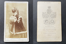Reutlinger, Paris, Italian singer Adelina Patti in furs, circa 186 picture