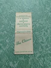 Vintage Matchbook Cover VM1 Collectible Paramus New Jersey chimes restaurant picture