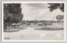 Ryder's Cabin Village, Northwood Ridge, NH Modern Plumbing Postcard picture