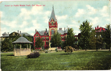School for Feeble Minded Youth Fort Wayne IN Divided Unposted Postcard c1910s picture