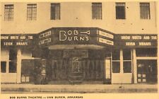 Bob Burns Theater Van Buren Arkansas 427 Main Street Ⓒ1940s Postcard  Snow White picture