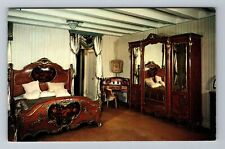 Sarasota FL-Florida, Ringling Residence, Mable Bedroom, Vintage Postcard picture