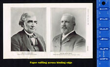 William H, Hatch & SEN J. S. Morrill, US Dept of Agriculture -1897 History picture