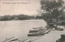 Milldam & East Lake Patchogue L.I. Long Island NY New York c1908 Postcard A97 picture