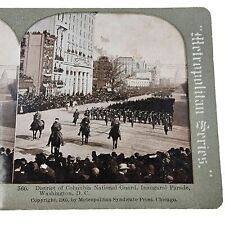 1905 Stereoview, Metropolitan Series Card 566 President Roosevelts Inauguration picture