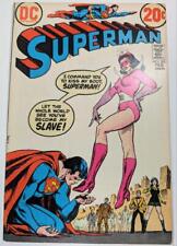 Superman #261 mid-grade CLASSIC Star Sapphire Kiss My Boot cvr & sty 1973 DC GGA picture