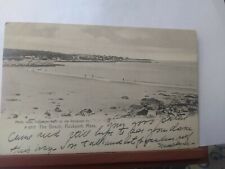 Vintage Postcard. The beach Rockport Massachusetts picture
