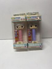 POP PEZ Lot Of 2 Includes Dorothy & Sophia Golden Girls Dispensers RETIRED picture