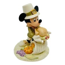 Lenox Disney Mickey’s Thanksgiving Feast For All Seasons Collection Figurine picture
