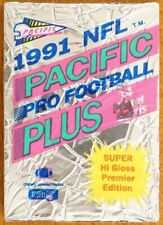 Sealed Pack NFL Football Trading Cards 1991 Pacific Pro Plus Hi Gloss Premier Ed picture