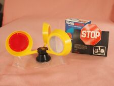 Vintage Signal Rotor Warning Road Signal Safety Reflectors Plastic Magnetic picture