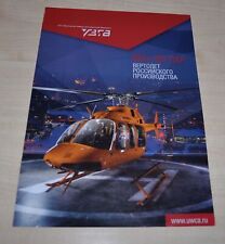 Bell 407 GXP Helicopter Russian Model Edition Brochure Prospekt picture