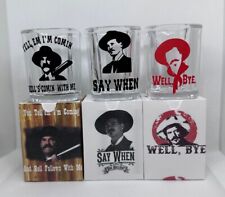 Movie TOMBSTONE Shot Glass/Gift Box Set Of 3 picture
