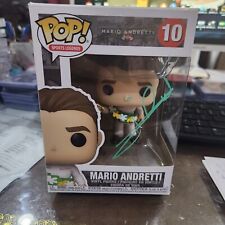 Mario Andretti Funko NIB Indianapolis 500 Indy Car Auto Cool TEAL INK No reserve picture