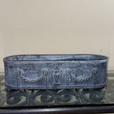 Early English Grey Lead Planters with Classical Decoration picture