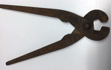 Antique Weed Tire Chain Pliers Snipping Pincher Patent Date July 29 1913 12 Inch picture