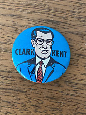 Vintage Clark Kent- SUPERMAN- Pinback, 3/4