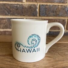 STARBUCKS COFFEE - 2013 HAWAII Ocean Blue Wave - 14oz Ceramic Mug Cup picture