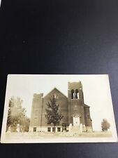 1937 Clarks Grove, MN RPPC - First Baptist Church 149 picture