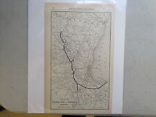 Original map of the Illinois, Iowa & Minnesota Railway  ~ 1906 picture