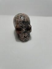 Quality Rhodochrosite 3 Inch Skull, Super Rare. Gorgeous Colors And Vugs. picture