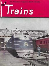 Trains Magazine March 1948 Jersey Central Rio Grande Southern Business Car picture