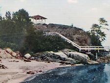 C 1910 Shore View at Boat Landing of Hotel Wentworth Newcastle NH DB Postcard  picture