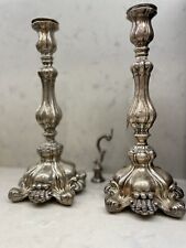Vintage Candle Holders Silver picture