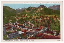 Estes Park Village Colorado c1940's business district, Rocky Mountain Park picture