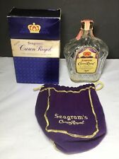 1965 SEAGRAM'S CROWN ROYAL FIFTH BOTTLE w/TAX STAMPS, BOX, & BAG picture
