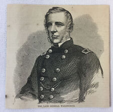 1864 magazine engraving ~ GENERAL JAMES S WADSWORTH picture
