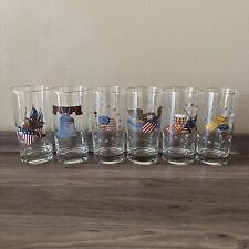 Vintage Bicentennial Highball Tumblers Drink Glasses Patriotic USA Liberty Bell picture