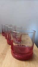 Maker's Mark wax dipped whiskey glasses – New / Full set of 4 picture