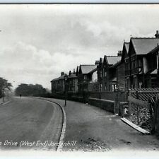 1920s Jordanhill Glasgow Scotland RPPC Southbrae Dr Real Photo PC Caledonia A149 picture