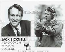 1990 Press Photo Boston College head football coach Jack Bicknell - afx10180 picture