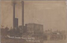 Power House Electric Railroad Westville New Jersey 1906 RPPC Photo Postcard picture